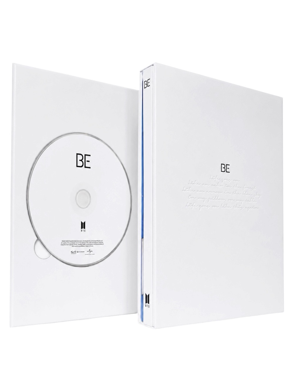 BTS BE ESSENTIAL ALBUM - UNSEALED WITH PHOTOCARDS (OPENED TO INSPECTED ONLY)